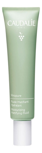 Fluido Perfeccionador Matificante Vinopure De Caudalie, 40 Ml, Hora De Aplicación: Día/noche, Tipo De Piel Grasa Con Poros