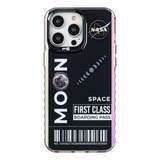 Protector Pro21 Nasa Moon Negro Para iPhone