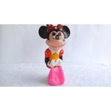 Minnie Mouse Da Disney De Borracha De Apertar Antiga