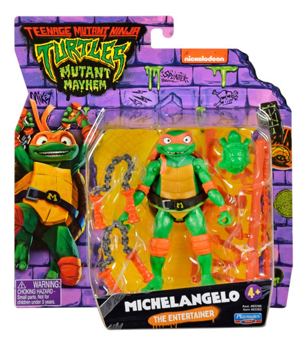 Figura Acción Bandai Tmnt Movie Miguel Ángel