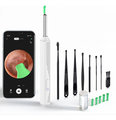 Limpiador De Oídos Inteligente Con Endoscopio Y Cámara