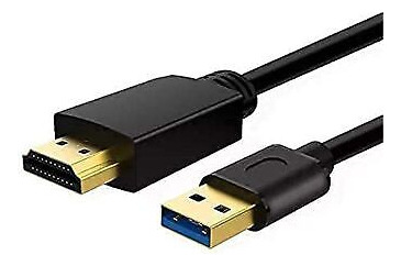 Ankky Usb To Hdmi Adapter Cable For Mac Os Windows 10/8/ Ssb