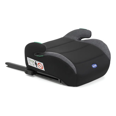 Chicco Silla Auto Quasar Fix I-size Obsidian (125-150 Cm) Negro | Meses sin interés