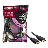 Cabo Hdmi Gold 1.4 4k Ultra Hd 2 Metros 15p 2m 018-0214 Pix 