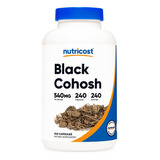 Nutricost Black Cohosh Soporte De Menopausia 540mg 240 Caps