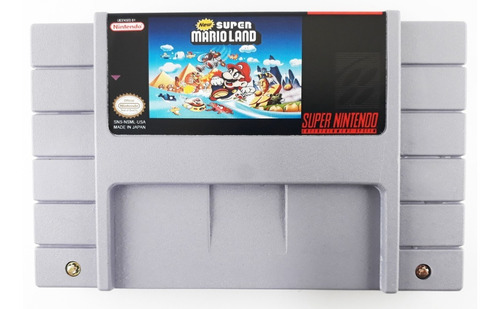 Cartucho Super Nintendo New Super Mario Land