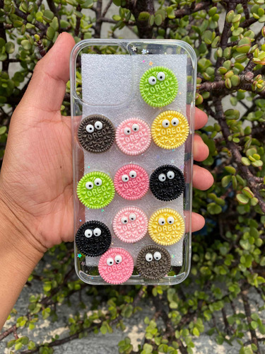 Fundas Para iPhone De Galleta Oreo 11/12/13/14 Pro Max