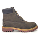 Borcegos Cuero Mujer Botas Hush Puppies Lizary