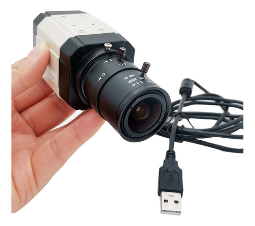 Webcam Hd 2.8-12mm/5-50mm Lente Zoom Varifocal Apoio Otg