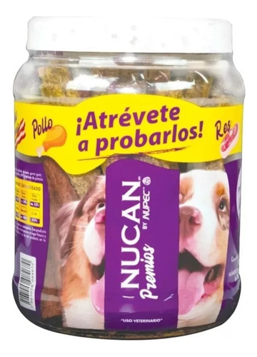 Nucan Premios Bote De 1 Kg Mix Res, Tocino Y Pollo