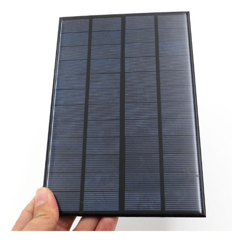 4mini Painel Placa Energia Solar Fotovoltaica 12v 4,2w 350ma