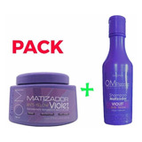 Tratamiento Matizador + Shampoo Violeta Paraun Rubio Soñado!