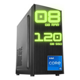 Pc Computador Cpu Intel Core I5 + Ssd 120gb, 8gb Memória Ram