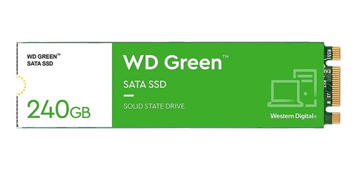 Ssd 240gb Western Digital Wd Green M.2 2280 Wds240g3g0b