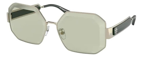 Tory Burch Tymm Gafas De Sol Irregulares De Menta Brillante 