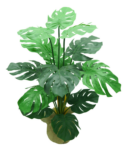 Planta Artificial Costela De Adao Premium Realista Monstera