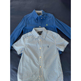 Set 3 Camisas Polo Ralph Lauren Y Gap