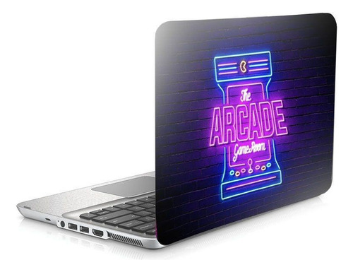 Skin Adesivo Protetor Para Notebook 15,6 Games Arcade D1