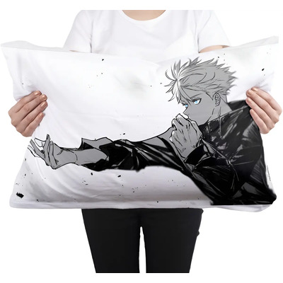 Cojin Almohada Satoru Gojo B\u002Fn Jujutsu Kaisen Anime Hogar Satoru Gojo B\u002Fn Poliéster | Meses sin interés