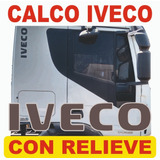 Calco Para Camión Fiat Iveco ( Con Relieve )