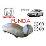Funda Cubierta Lona Afelpada Cubre Honda Civic 2020.
