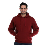 Sudadera Plus Tallas Extras Hombre Basica Ligera Con Gorro