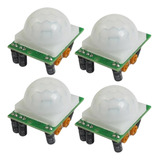 4 Piezas Modulo Pir Hc-sr501 Sensor Presencia Movimiento