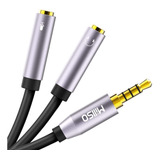 Cable Adaptador De Auriculares 3,5mm Macho A 2 Hembra | G...
