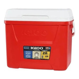 Heladera Conservadora Igloo Laguna 28qt Rojo