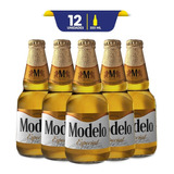 Cerveza Modelo Clara American Pilsner 355 ml 12 Unidades