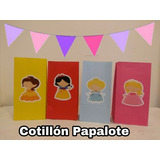 Bolsa Princesas X10 Candy Bar Souvenir Bella Aurora Jazmin