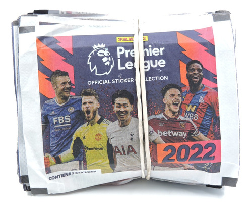 20 Pacotes De Figurinhas Premier League 2022 Panini