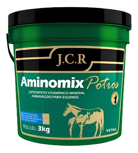 Aminomix Potros Jcr Vetnil, Suplemento Vitamínico - 3 Kg