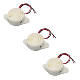 3 Buzzer Sfm-27 Zumbador Activo Sonido Intermitente