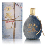 Perfume Diesel Fuel For Life Denim Collection Teste 75ml Edt