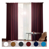 Cortinas Blackout Premium Béla Home 2.90 Altox3.90 Ancho