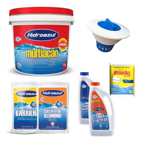 Kit Para Piscina Marca Hidroazul