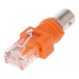 Adaptador Bnc Hembra A Rj45 Macho De 1 Pieza, Soporte De Cha