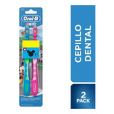 Pack X 3 Unid Cepillo Dental  Pack Mickey X2un Oral-b