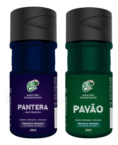 Kit Pantera + Pavão 150ml Kamaleão Color Tonalizante