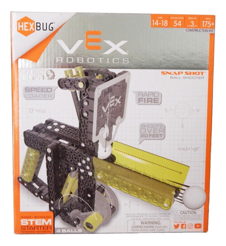 Vex Robotics Snap Shot Ball Shooter Hexbug Lanzapelotas