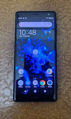 Sony Xperia Xz2 64 Gb  Negro 4 Gb Ram + Funda Excelente