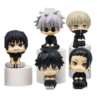 Jitai Figuras Coleccionables Jujutsu Kaisen Gojo Satoru Y Geto 10 Cm Pack 5 Piezas Coleccion De Acrilicos Valentino | Envío gratis