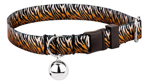 Country Brook Petz - Collar Para Gato Con Rayas De Tigre De 