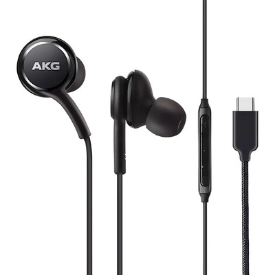 Audifonos Manos Libres Para Samsung Galaxy Akg Negro Tipo C | MercadoLibre