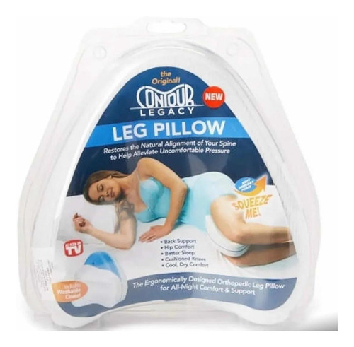 Almohada Ortopédica Piernas Espuma Viscoelástica