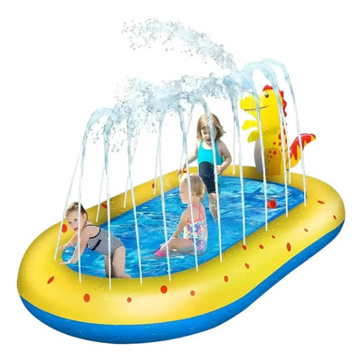 Piscina Inflable Para Niños Con Dinosaurios, 1 Pieza | Envío gratis