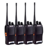 4 Rádios Comunicador Walktalk Baofeng 777s Amador Top De Lin