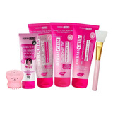 Kit Skin Care Limpeza Rosa Mosqueta C/ Máscara Peel Brinde