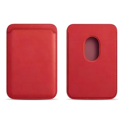 Cartera Wallet Billetera Tarjetero Para iPhone Magsafe Color Rojo | MercadoLibre